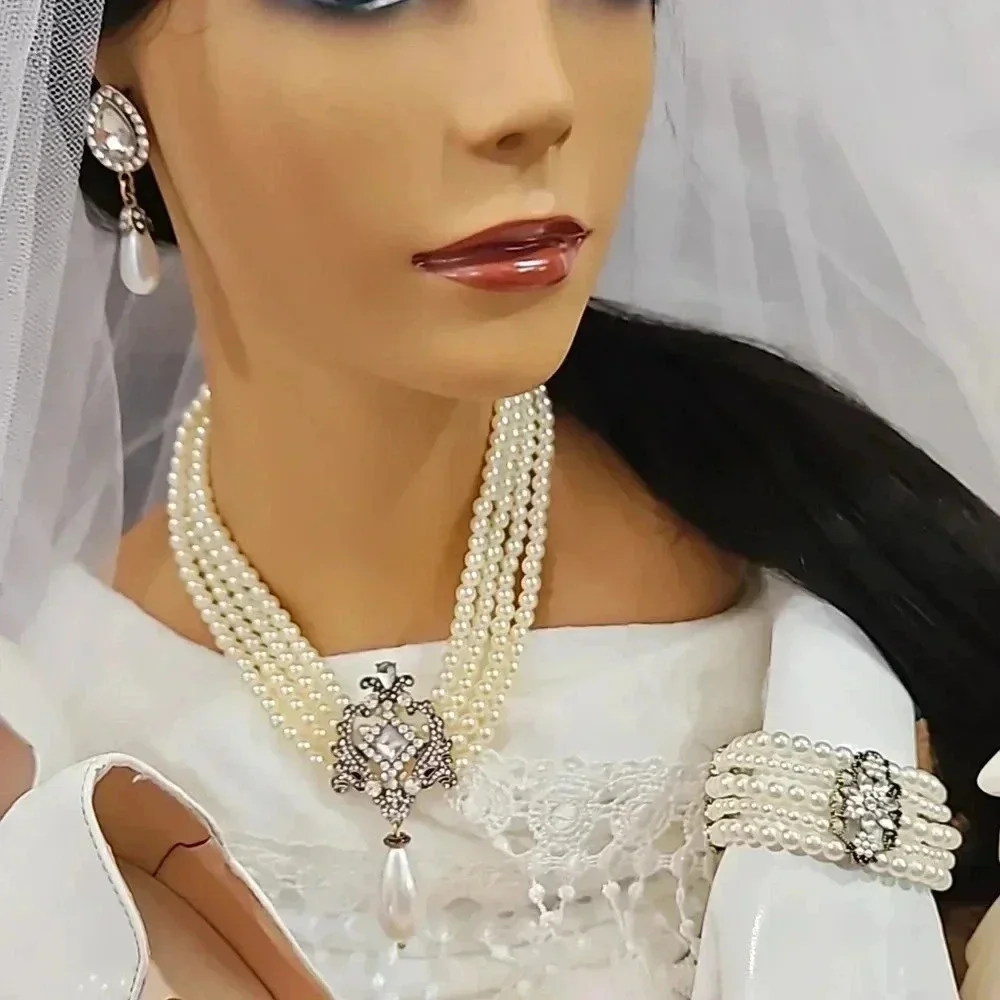 Shower Me With Pearls is a Unique One-Of-A-Kind Tiara Bundle - Picture 14 of 17